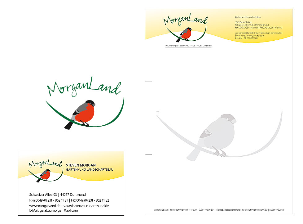 Vistienkarten, Briefbogen, Logo-Redesign